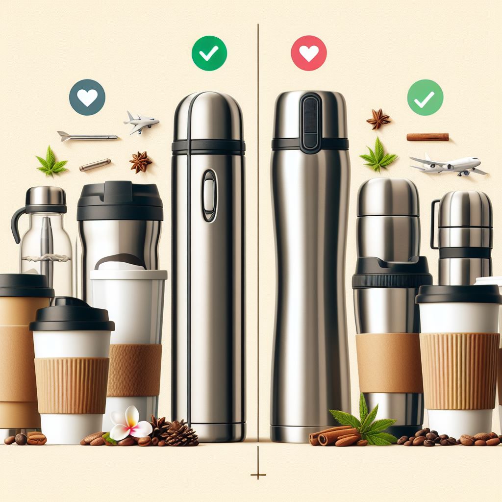 Comparative Analysis: Travel Thermos Mugs vs. Standard Travel Mugs image